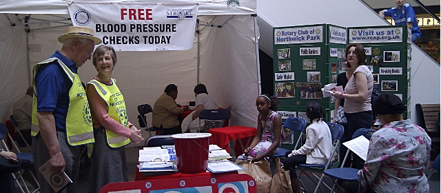 Free Blood Pressure checks in April each year