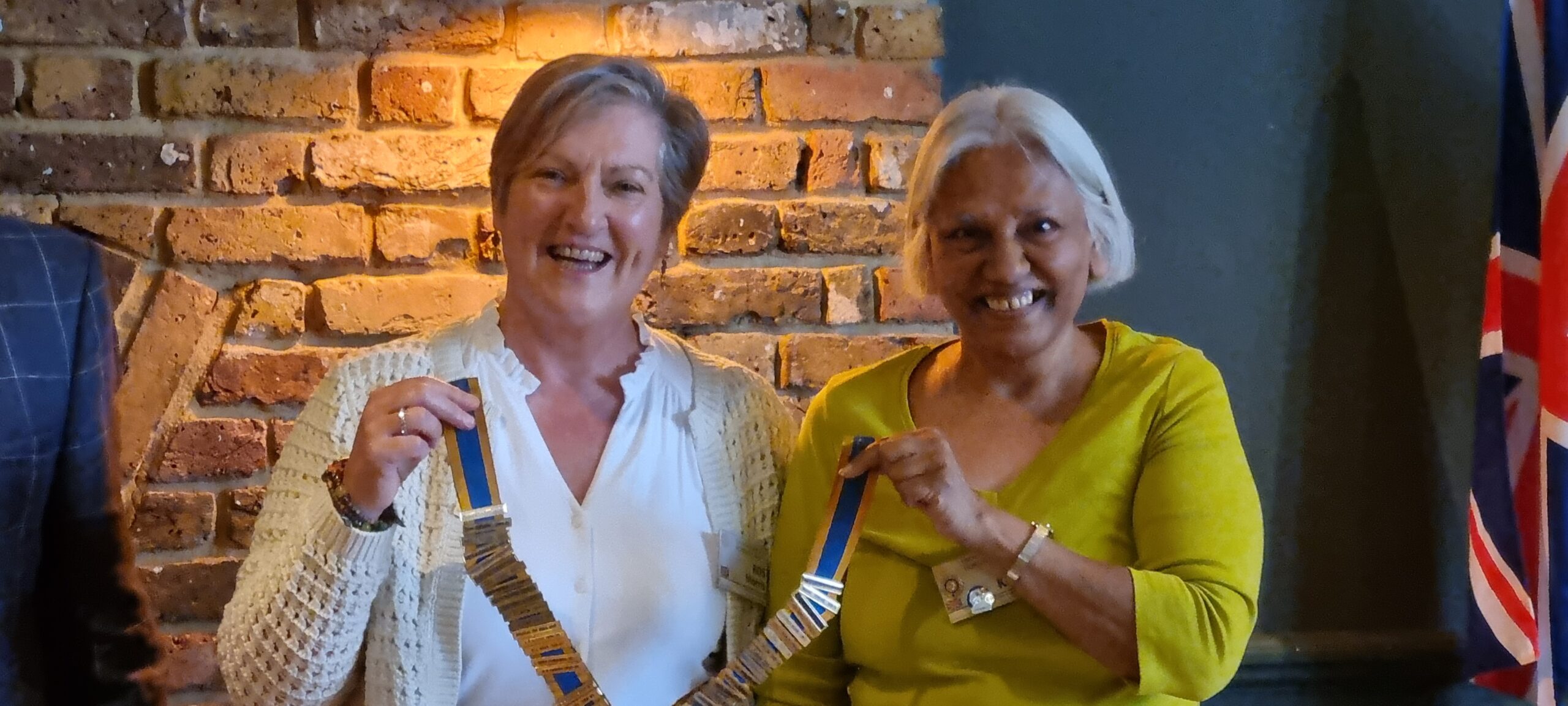 Our two Presidents: July 2024 Ros Morris and Ritu Kapur
